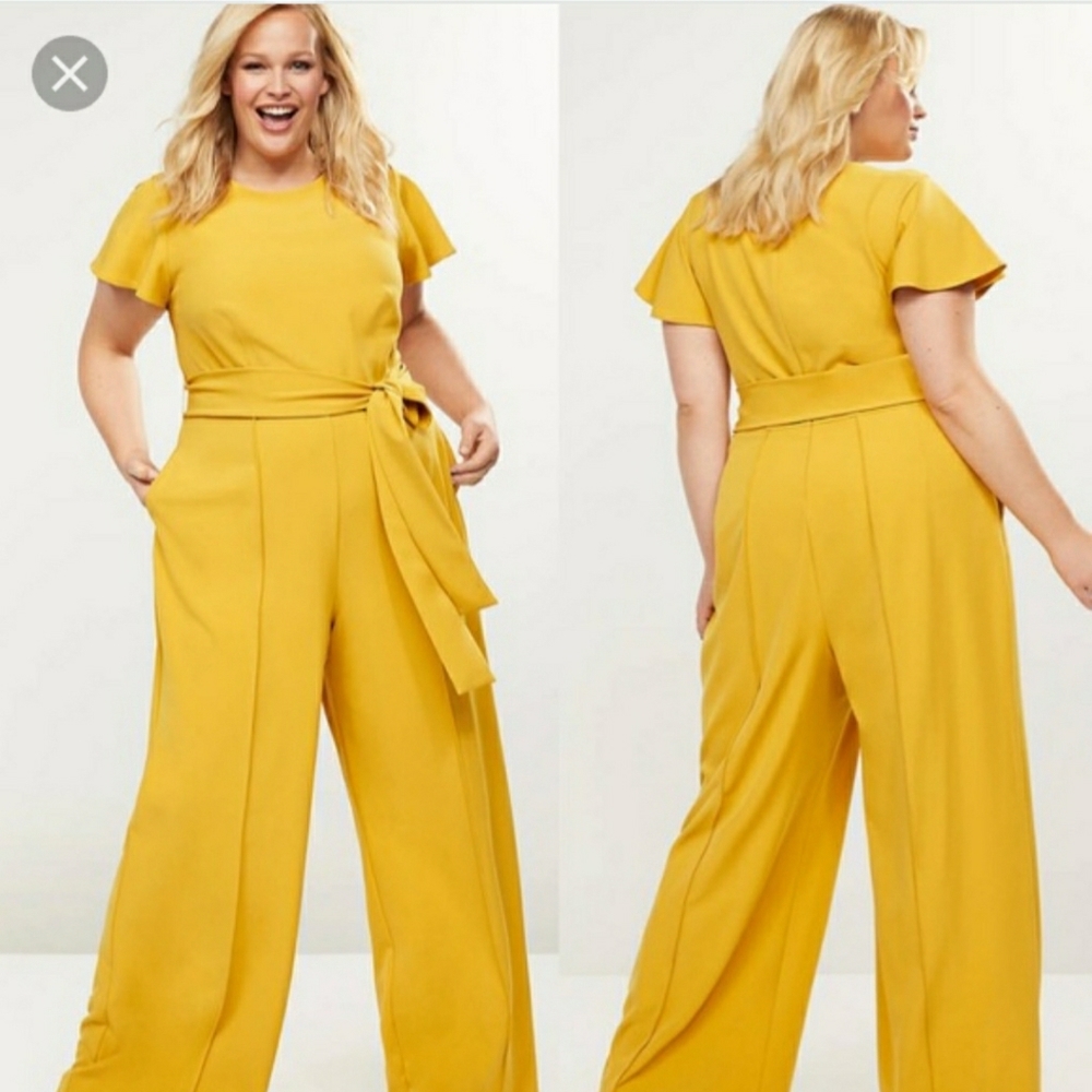 Lane Bryant Gold Jumper